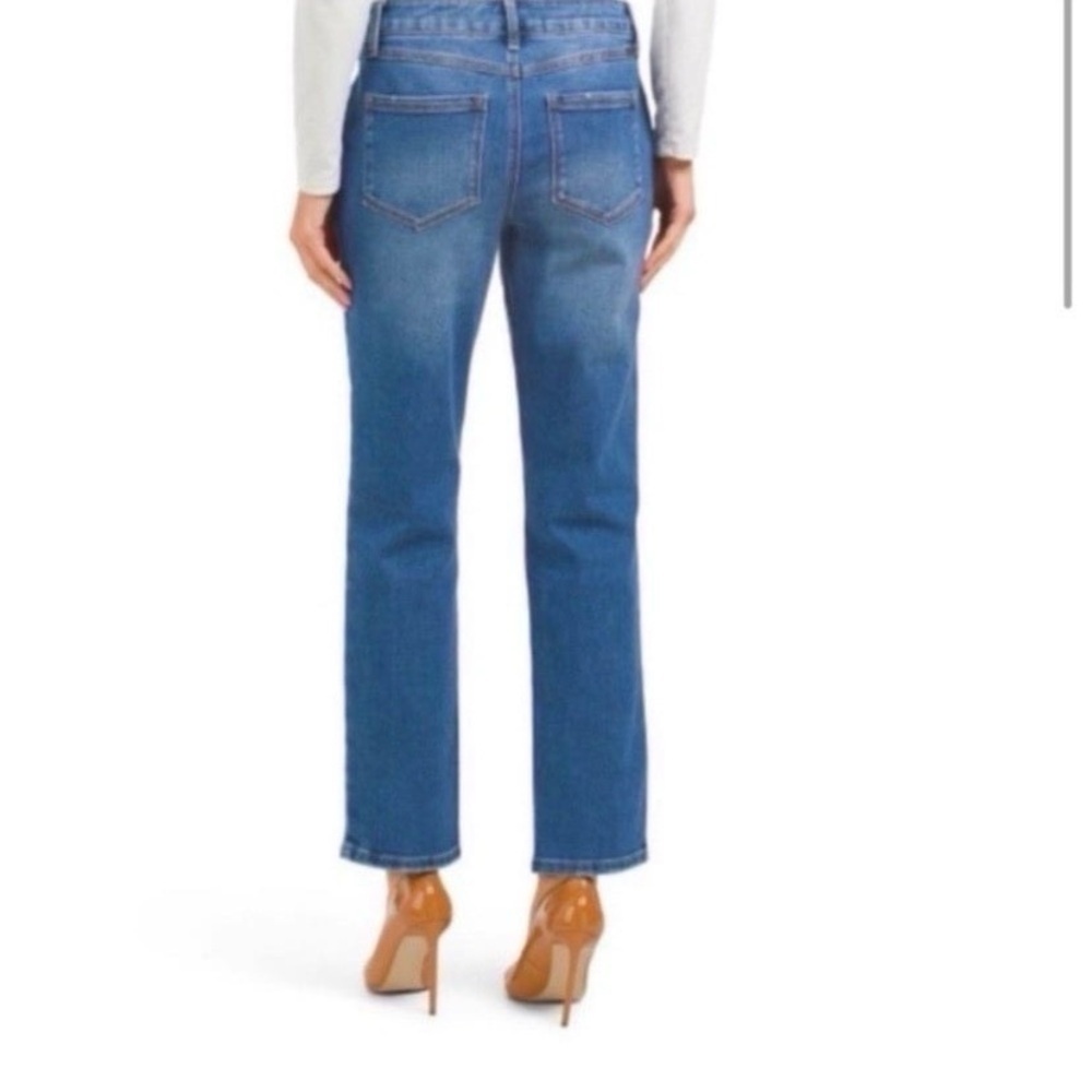 1822 DENIM Ripped Straight Leg Relaxed Jeans - Picture 5 of 12